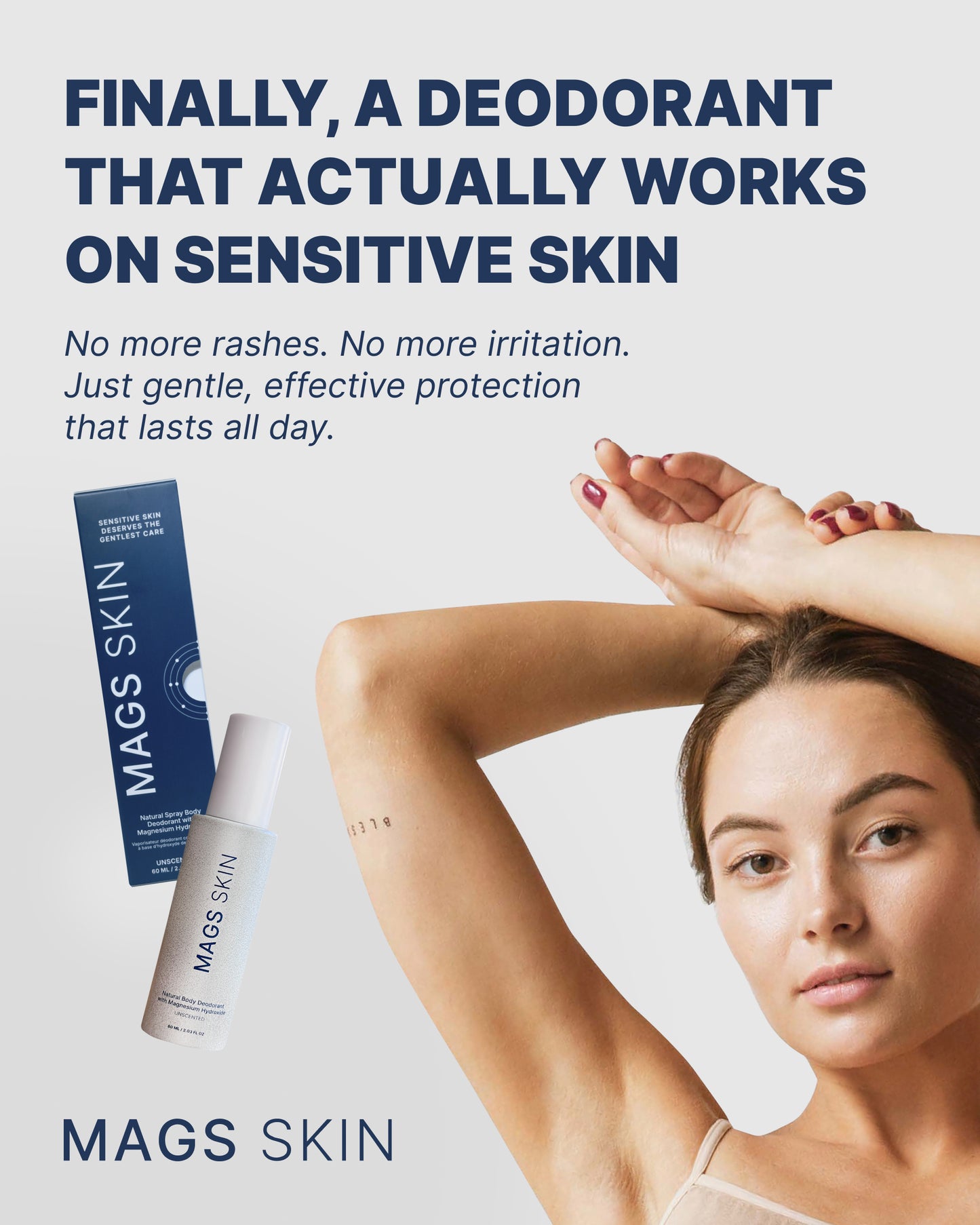 MAGS Skin Deodorant For Sensitive Skin