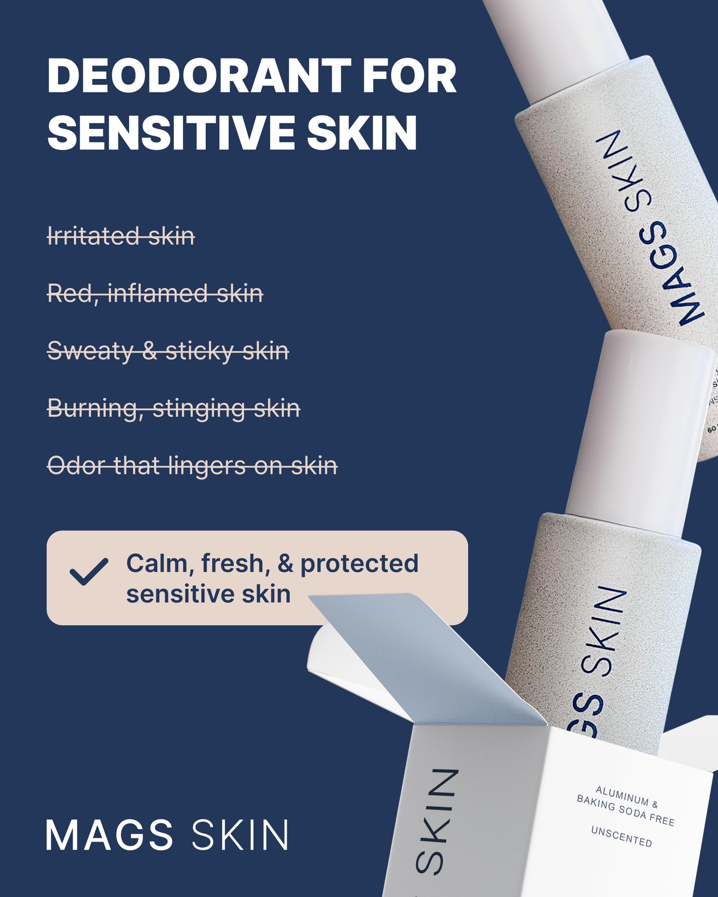 MAGS Skin Deodorant For Sensitive Skin