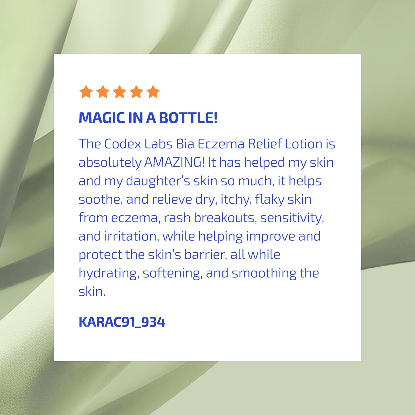 BIA Eczema Relief Lotion